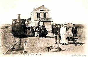 1614- Fort-de-l'eau - Arrivee d'un train